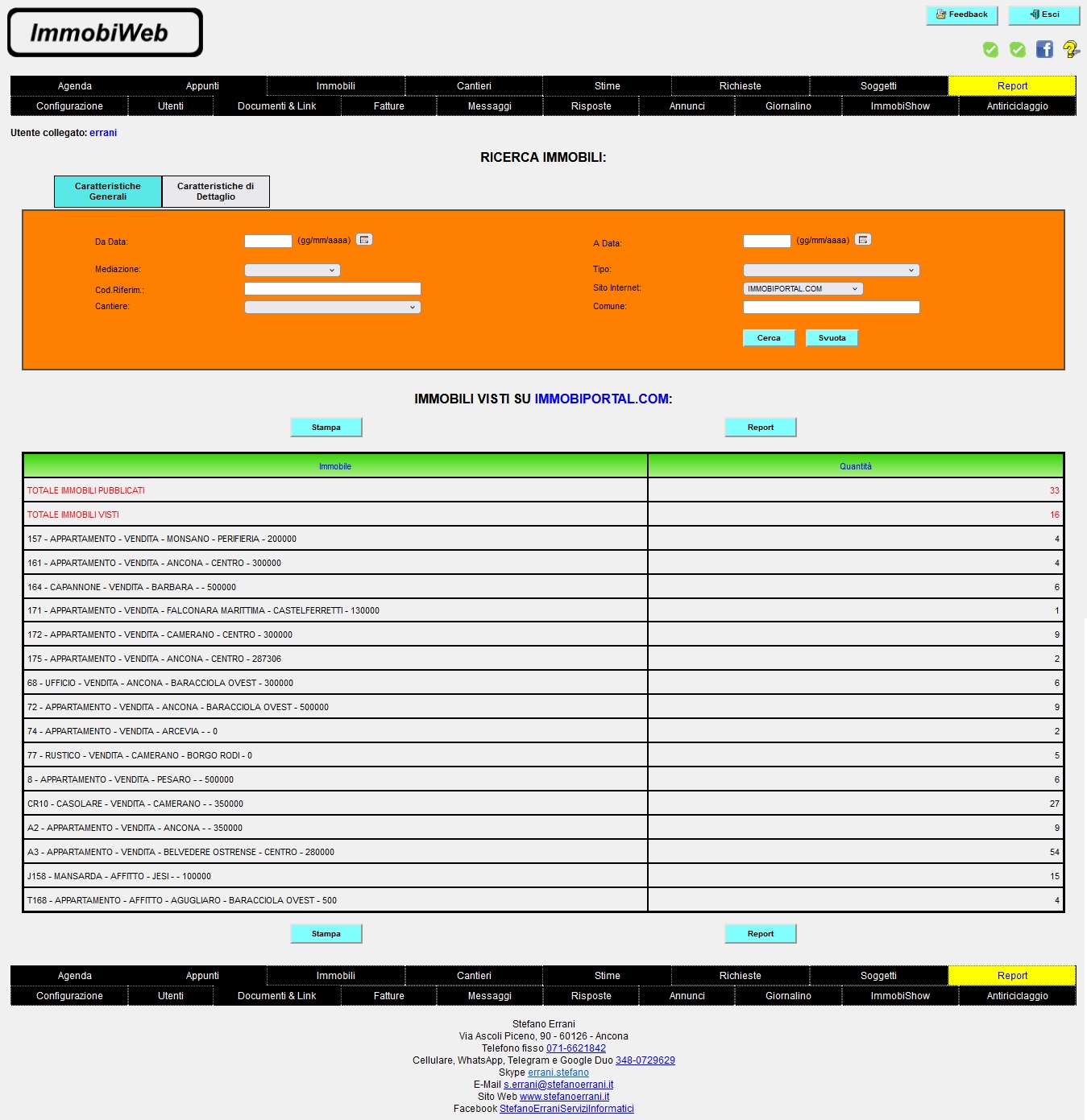 ImmobiWeb: Report