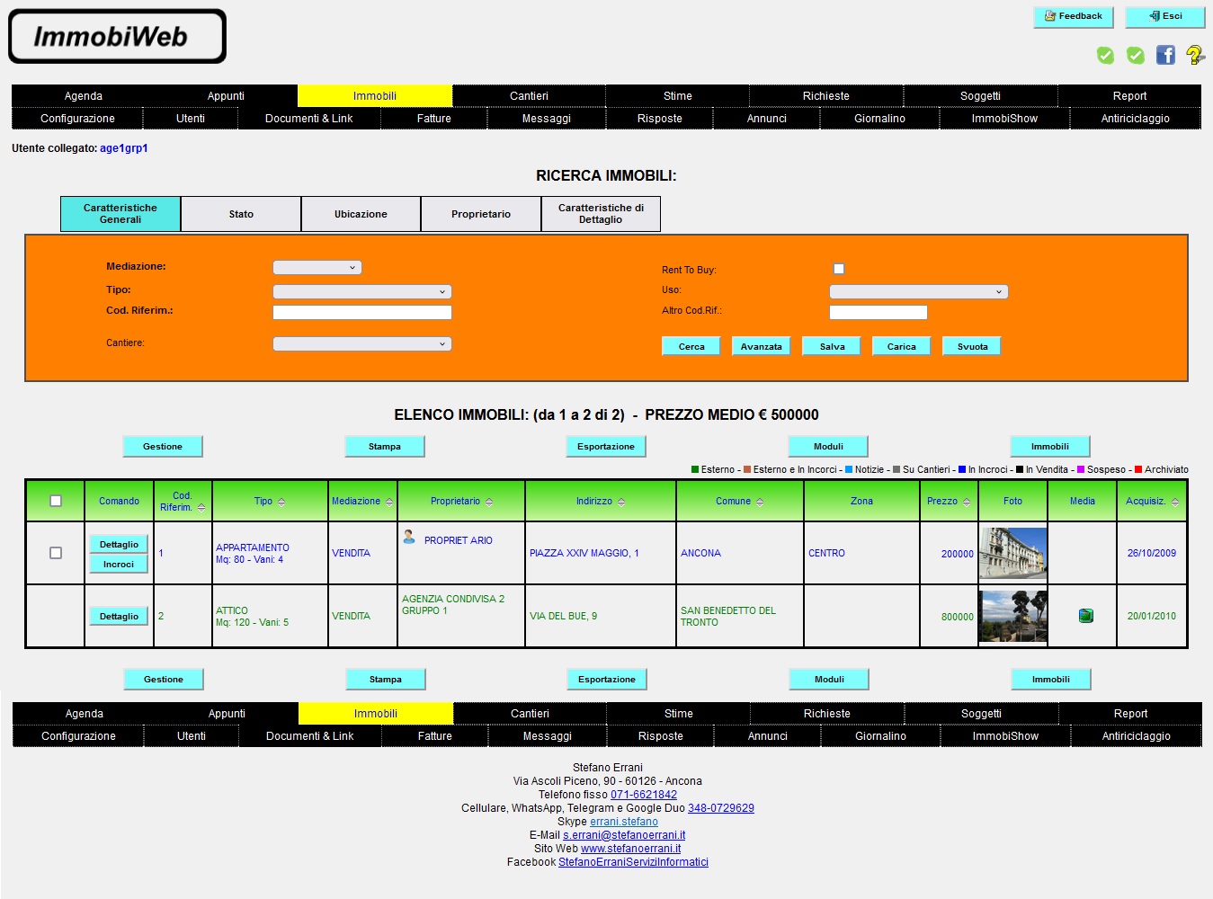 ImmobiWeb MLS: software gestionale immobiliare per le agenzie immobiliari che collaborano tra loro